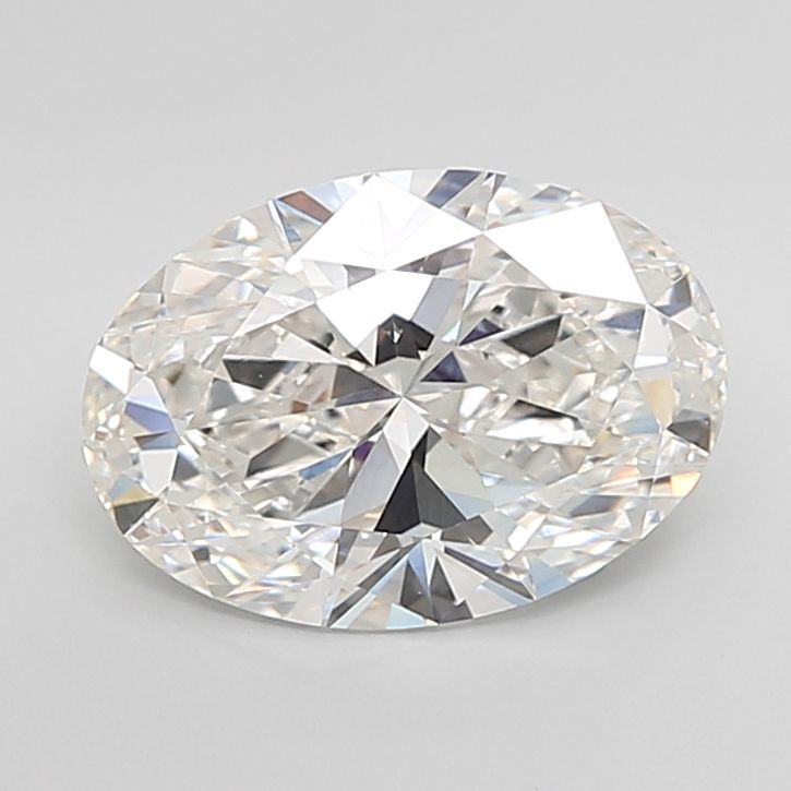 4.05 ct. oval Lab Grown Diamond front image
