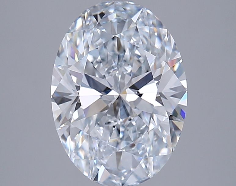 2.67 ct. oval Lab Grown Diamond front image