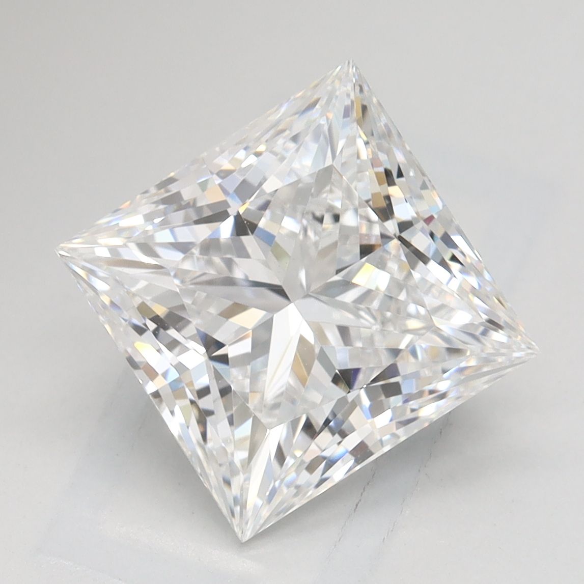 3.25 ct. princess Lab Grown Diamond front image