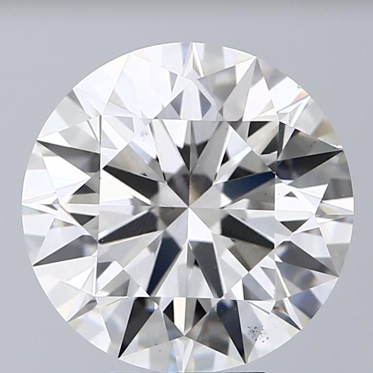 5.71 ct. round Lab Grown Diamond front image