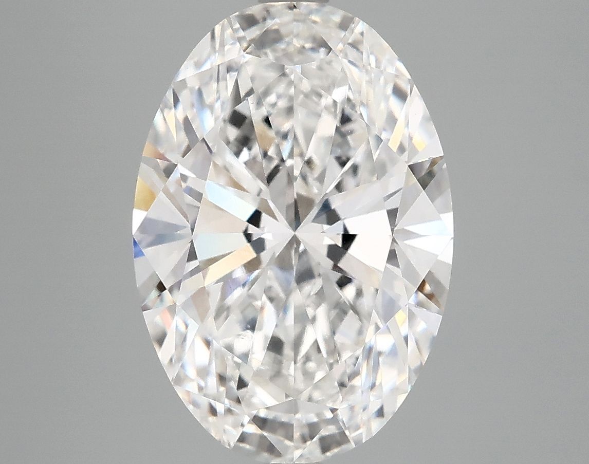 5.00 ct. oval Lab Grown Diamond front image