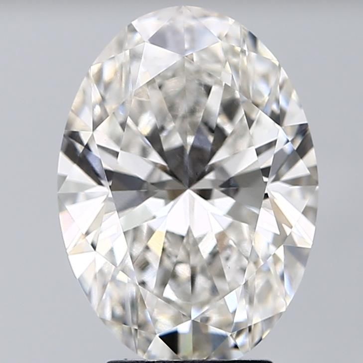 4.23 ct. oval Lab Grown Diamond front image