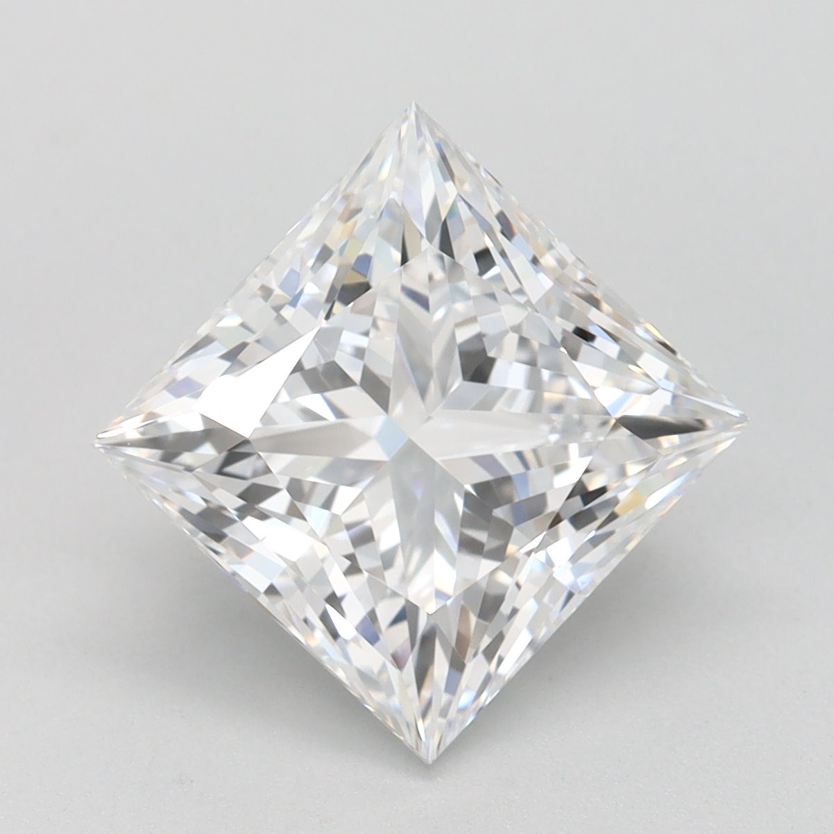 3.25 ct. princess Lab Grown Diamond front image