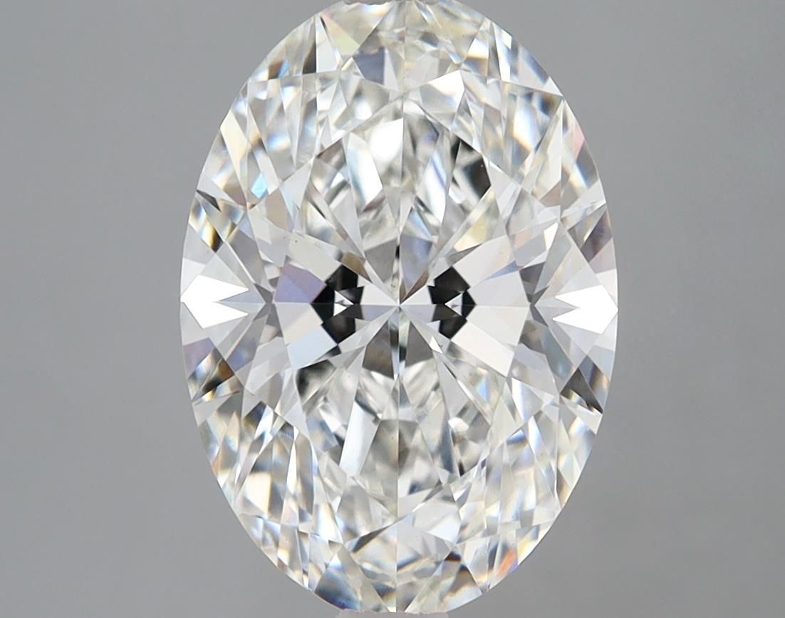 3.37 ct. oval Lab Grown Diamond front image