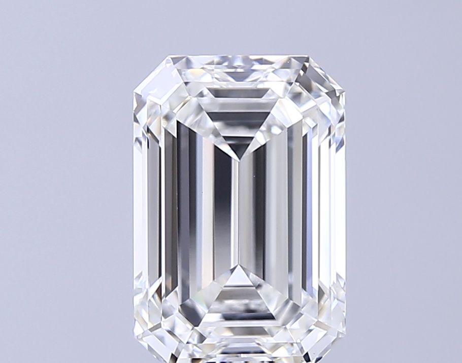 4.10 ct. emerald Lab Grown Diamond front image
