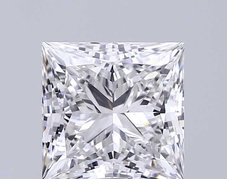 3.08 ct. princess Lab Grown Diamond front image