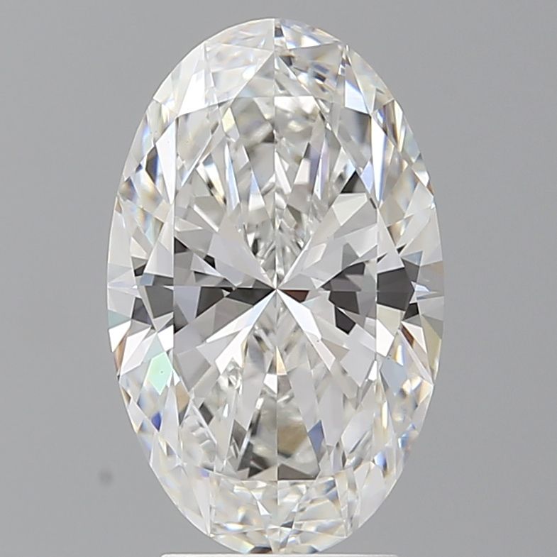 3.59 ct. oval Lab Grown Diamond front image