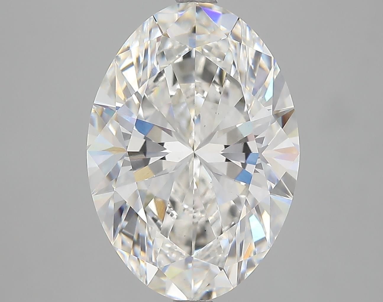 5.06 ct. oval Lab Grown Diamond front image