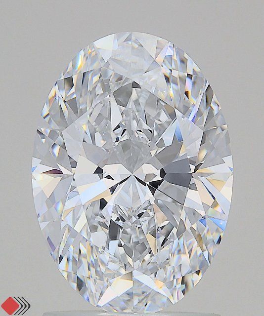 2.08 ct. oval Lab Grown Diamond front image