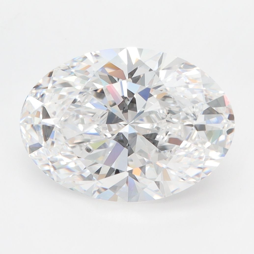 3.57 ct. oval Lab Grown Diamond front image