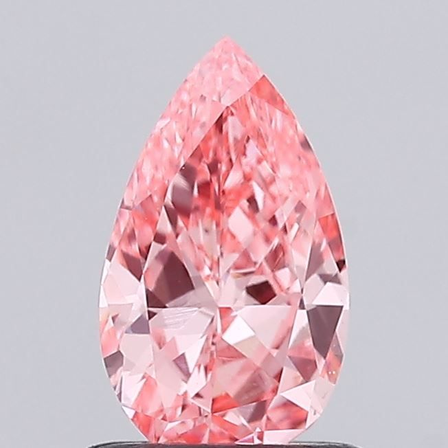 0.95 CT Fancy Vivid Pink PEAR