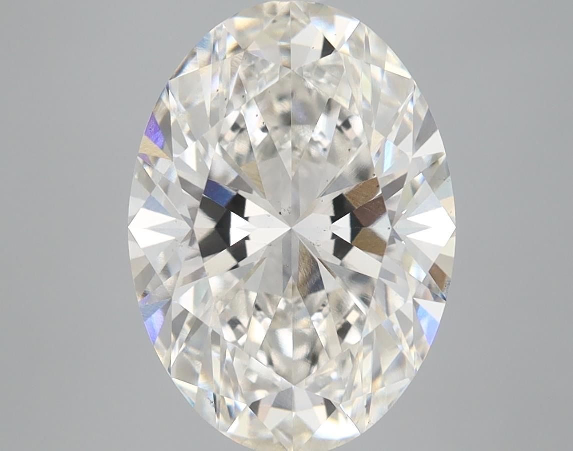 4.10 ct. oval Lab Grown Diamond front image