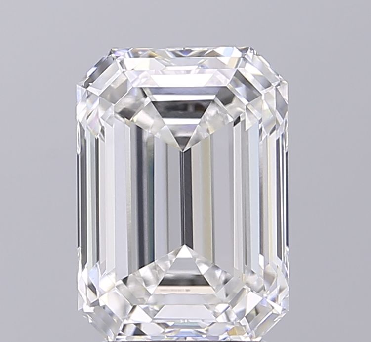 3.83 ct. emerald Lab Grown Diamond front image