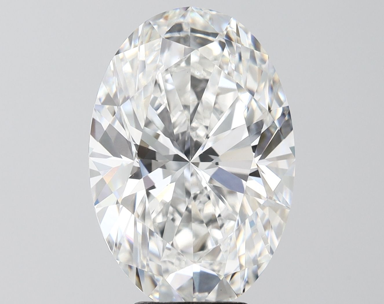 7.00 ct. oval Lab Grown Diamond front image