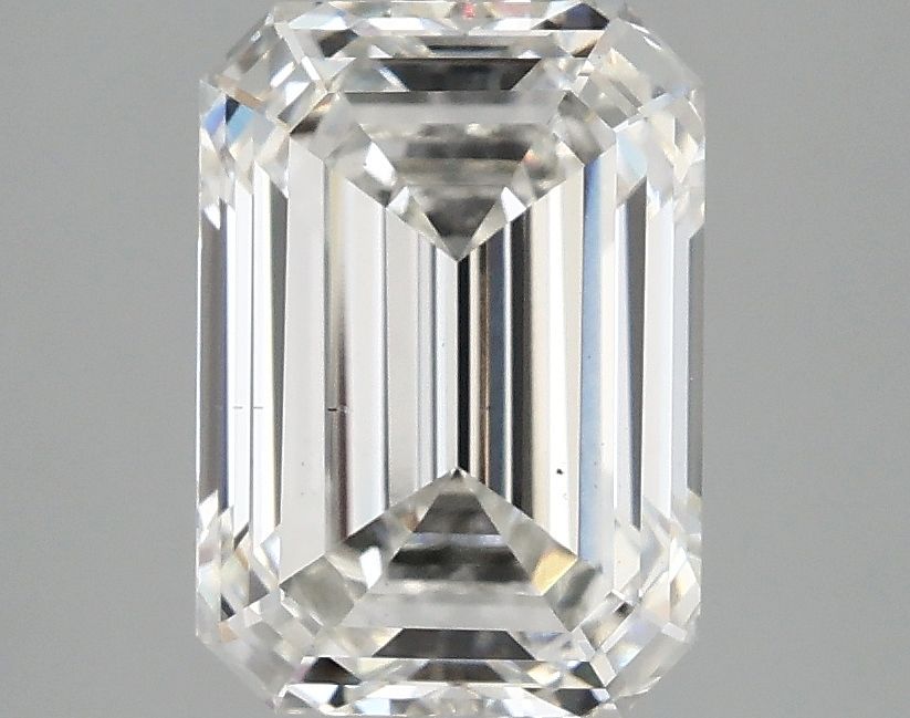 2.89 ct. emerald Lab Grown Diamond front image
