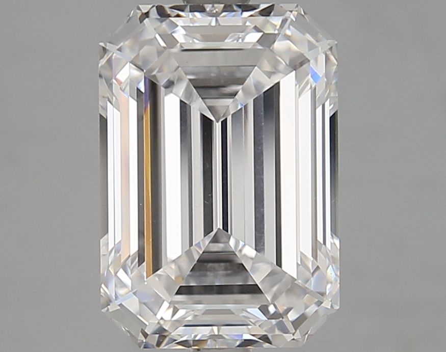 Diamant Émeraude 4.13 ct - Couleur D - Pureté VS1
