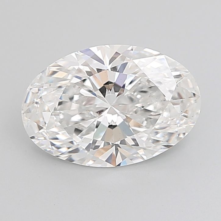 4.08 ct. oval Lab Grown Diamond front image