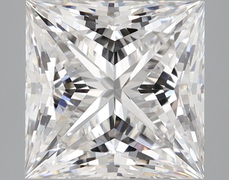 2.57 ct. princess Lab Grown Diamond front image