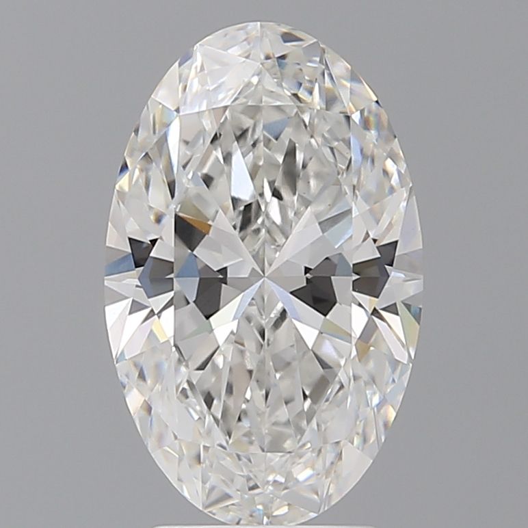 3.58 ct. oval Lab Grown Diamond front image