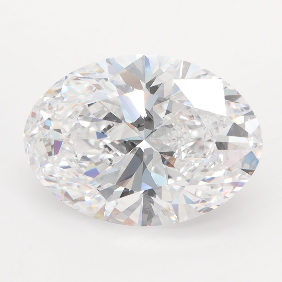 5.05 ct. oval Lab Grown Diamond front image