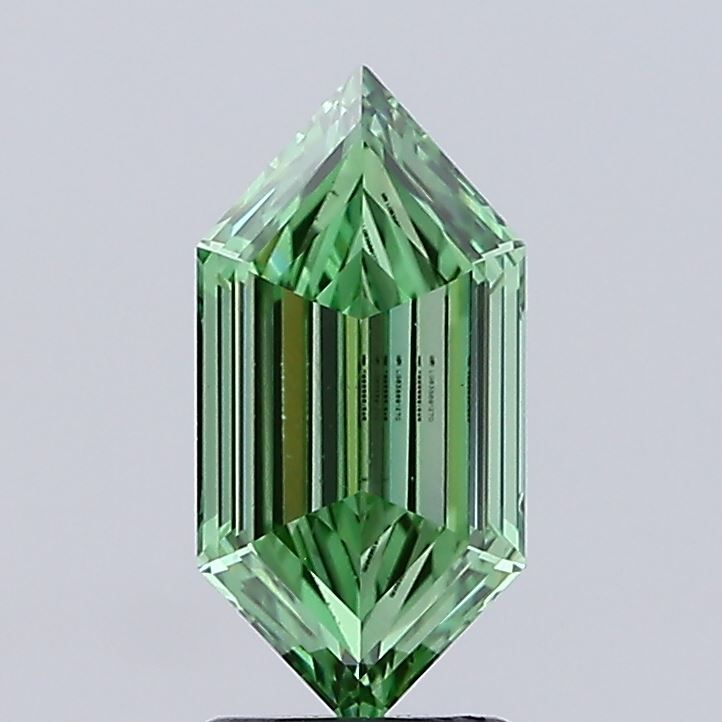 2.06 ct lab-grown Hexagonal Diamond