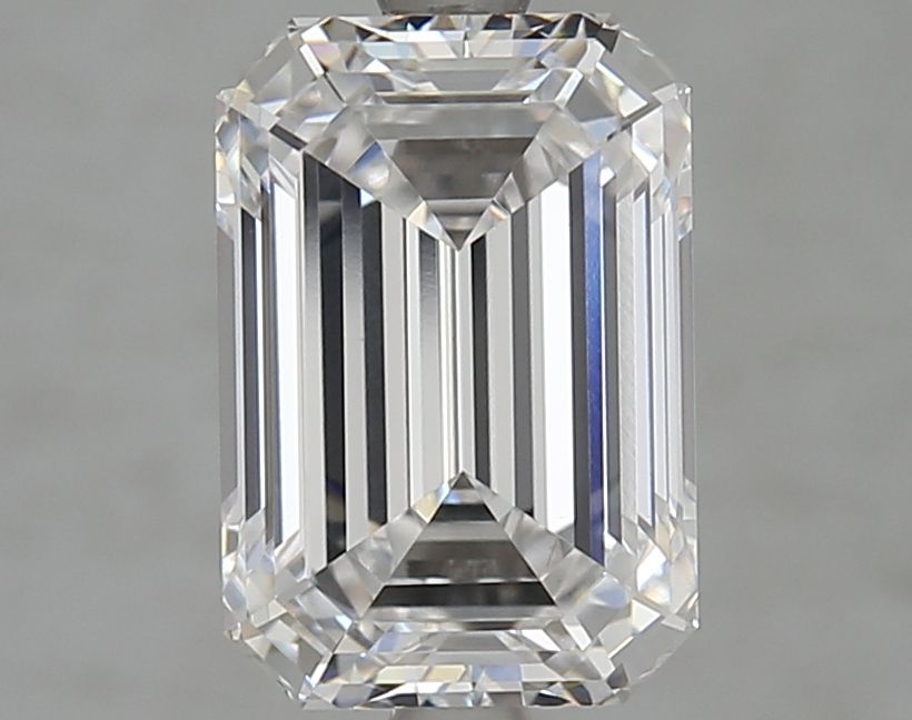 Diamant Émeraude 3.19 ct - Couleur D - Pureté VVS2