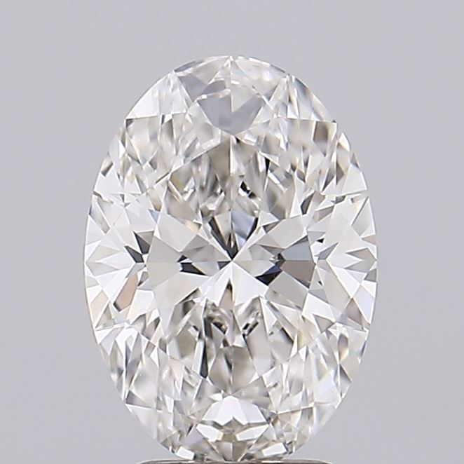 2.08 ct. oval Lab Grown Diamond front image