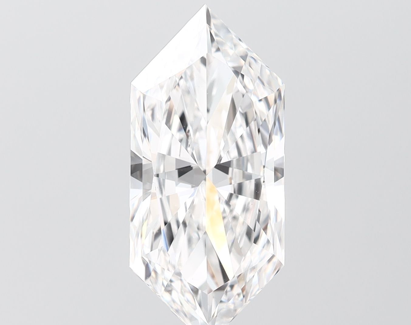 4.04 ct lab-grown Hexagonal Diamond