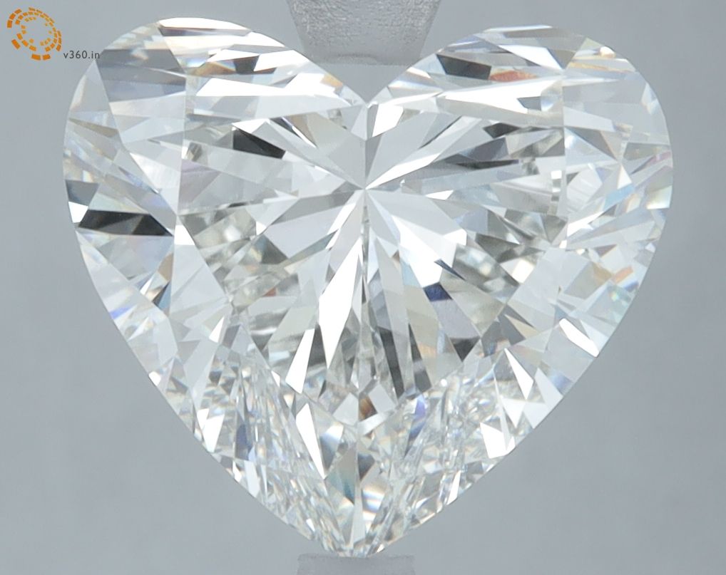 4.88 ct. heart Lab Grown Diamond front image