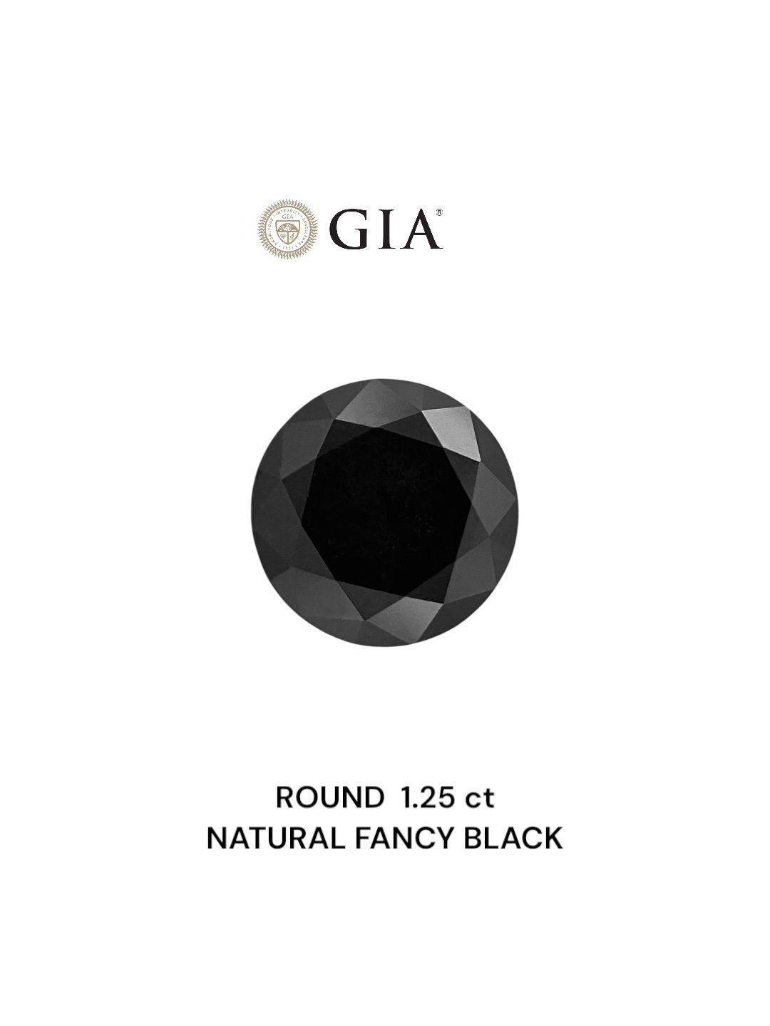 1.25 ct Round diamond