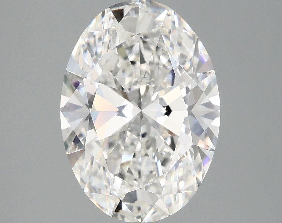 3.10 ct. oval Lab Grown Diamond front image