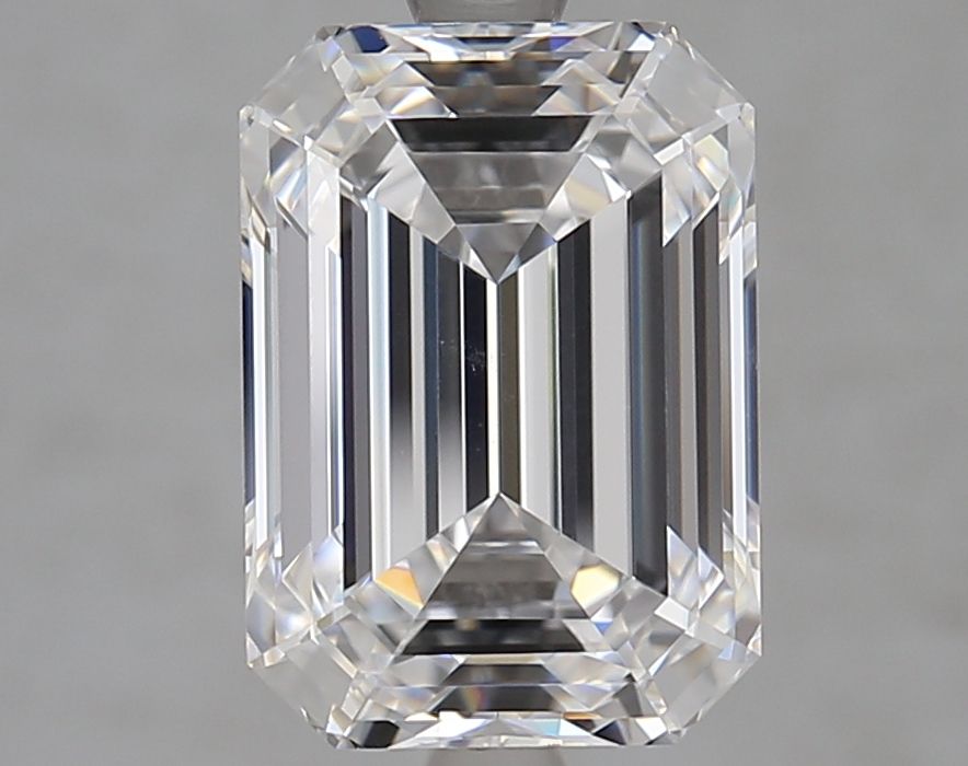 Diamant Émeraude 4.02 ct - Couleur D - Pureté VVS2