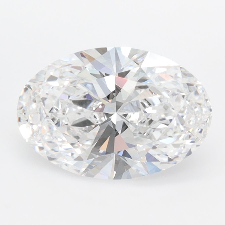 2.10 ct. oval Lab Grown Diamond front image