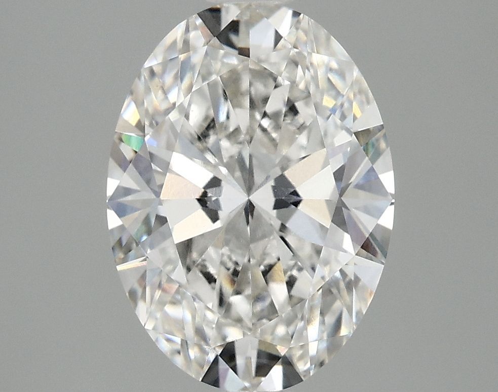 2.93 ct. oval Lab Grown Diamond front image