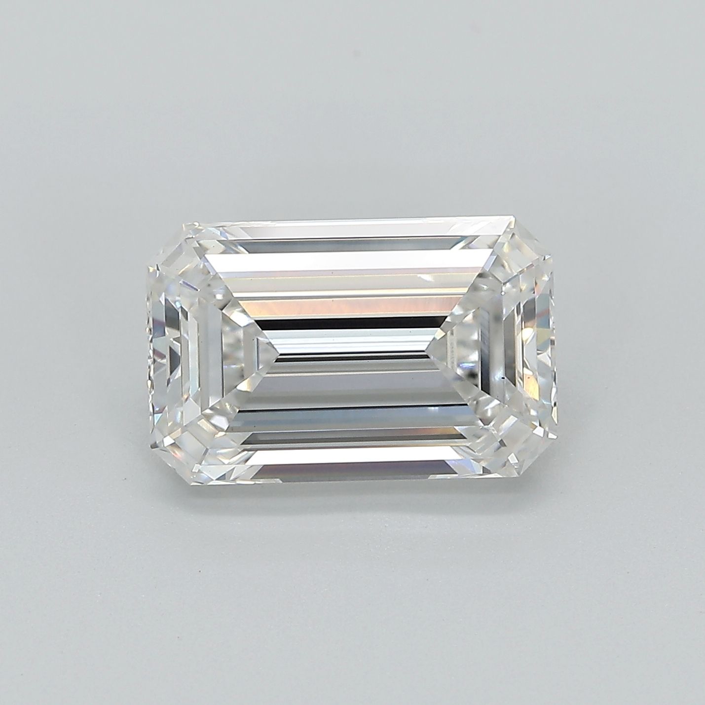 8.03 ct. emerald Lab Grown Diamond front image