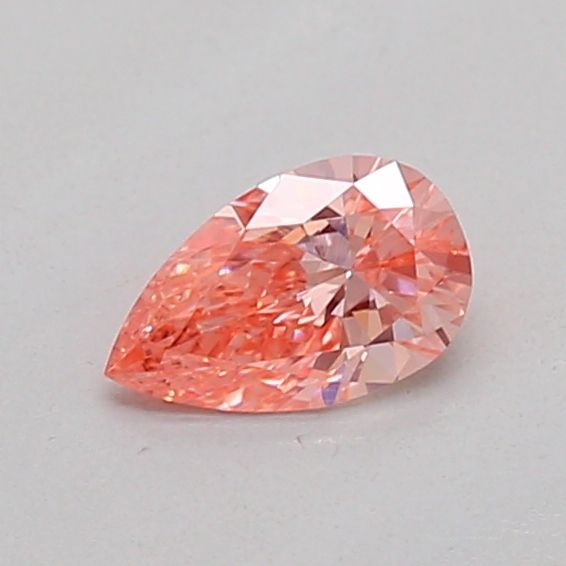 0.19 CT Fancy Vivid Pink PEAR