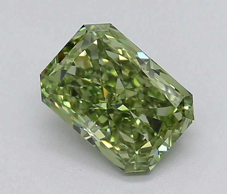 1.05 CT Fancy Vivid Green RADIANT