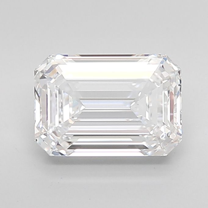 2.66 ct. emerald Lab Grown Diamond front image