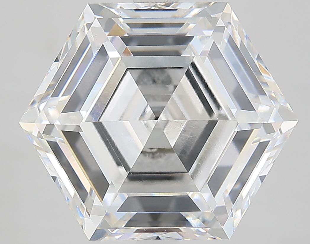 8.01 ct lab-grown Hexagonal Diamond