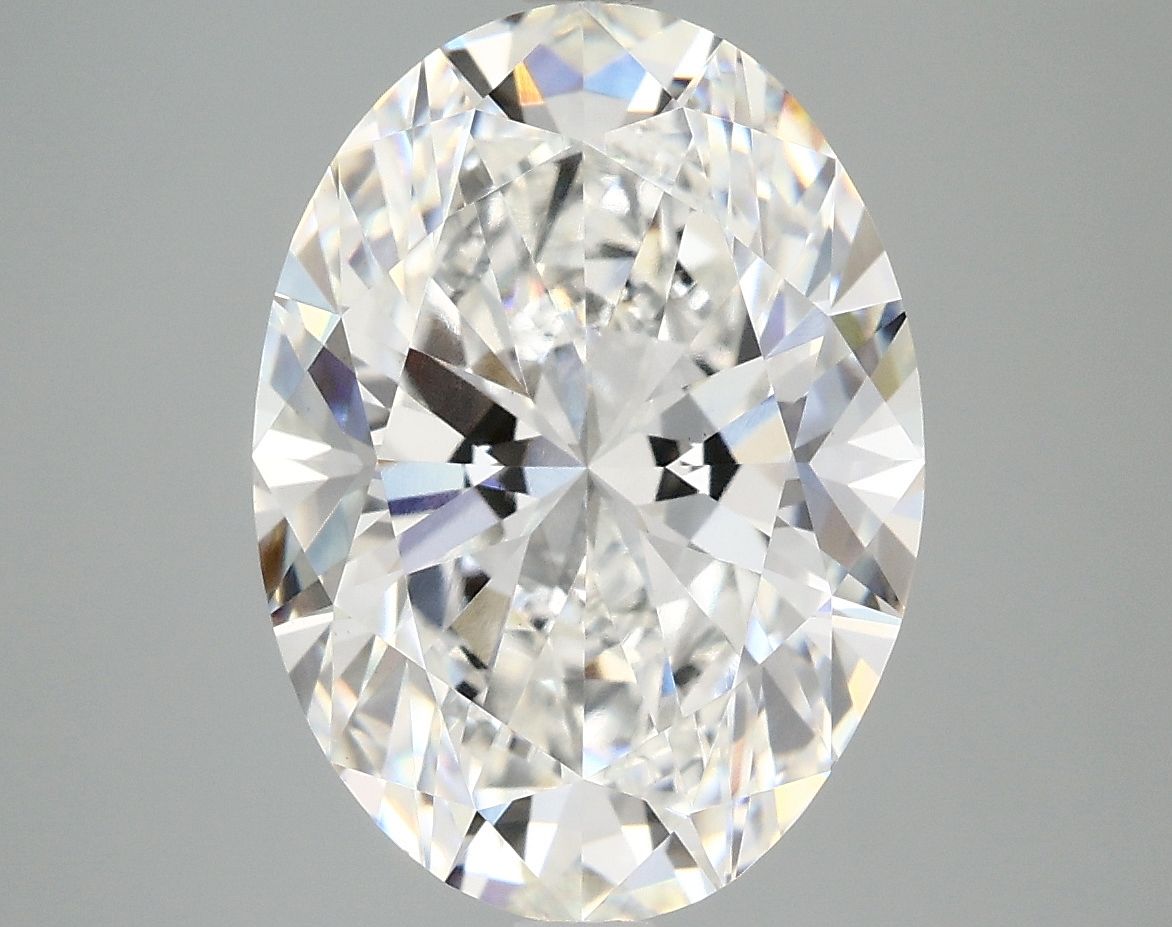5.09 ct. oval Lab Grown Diamond front image