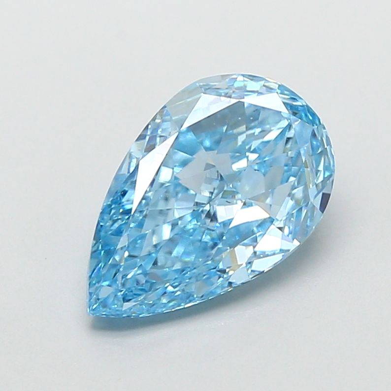 1.94 CT Fancy Vivid Blue PEAR