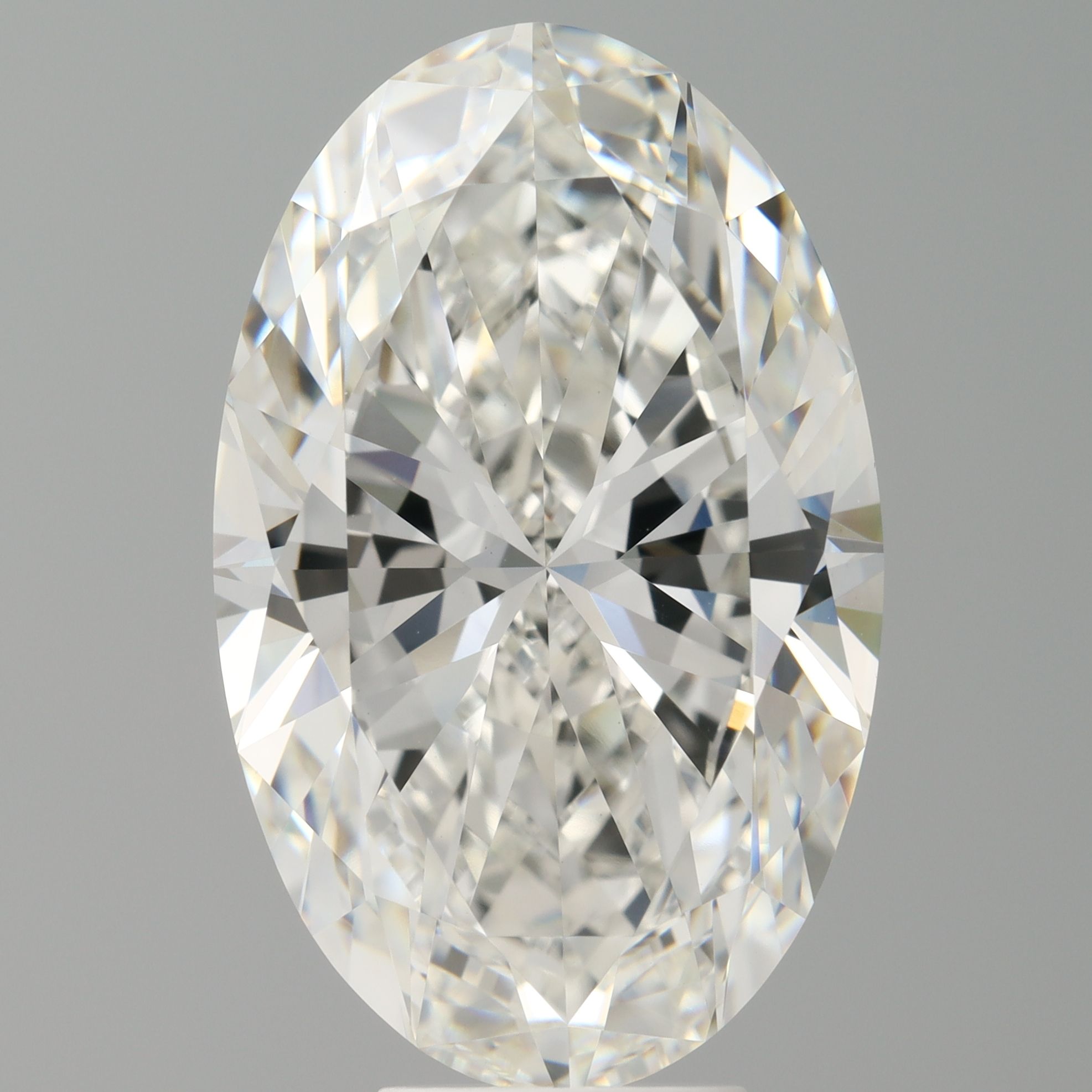 8.03 ct. oval Lab Grown Diamond front image