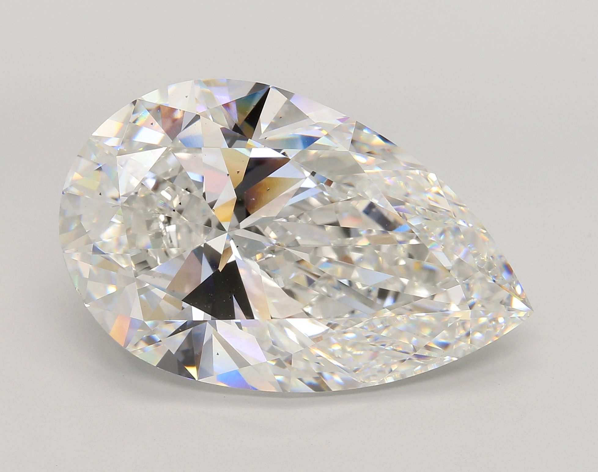 21.60 ct. pear Lab Grown Diamond front image