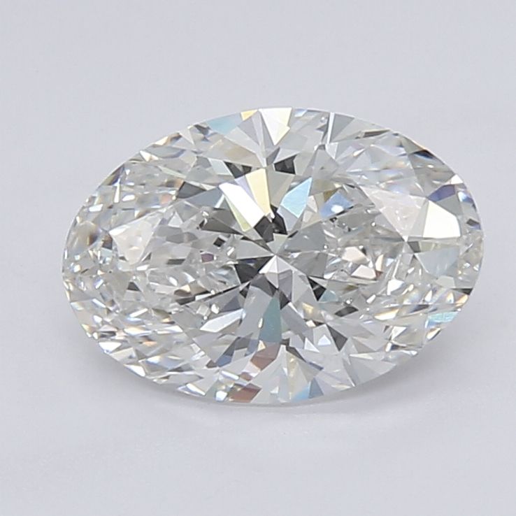 2.03 ct. oval Lab Grown Diamond front image