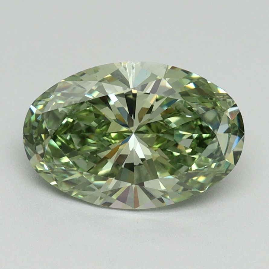 1.66 ct. oval Lab Grown Diamond front image