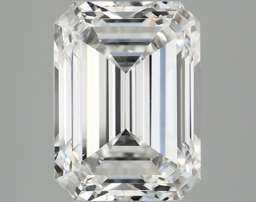 4.03 ct. emerald Lab Grown Diamond front image