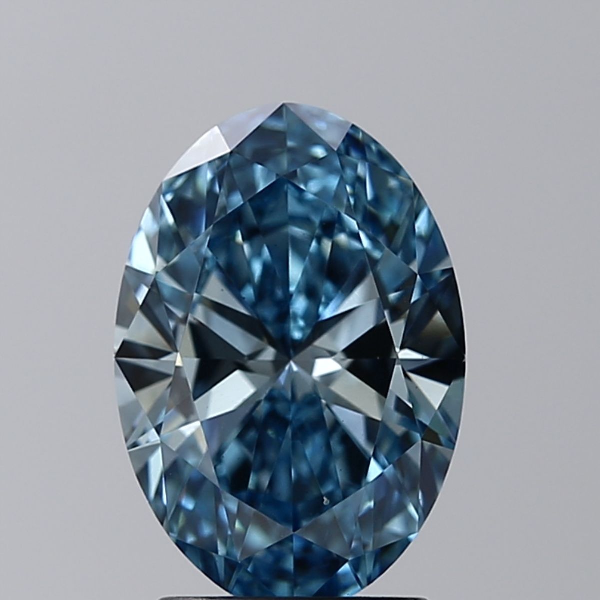 2.01 ct. oval Lab Grown Diamond front image