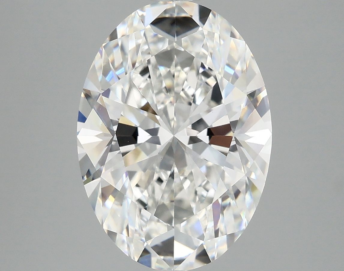 5.01 ct. oval Lab Grown Diamond front image