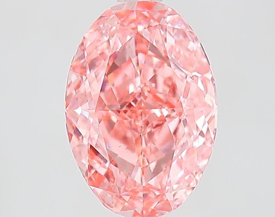 2.57 ct. oval Lab Grown Diamond front image