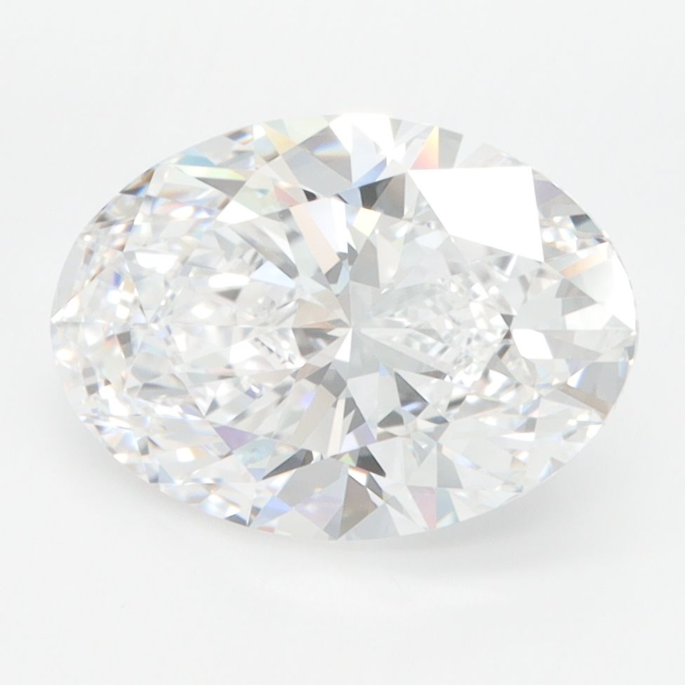 3.25 ct. oval Lab Grown Diamond front image